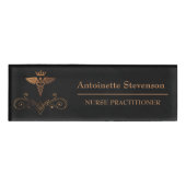 Nurse Practitioner Caduceus Naambadge (Voorkant)