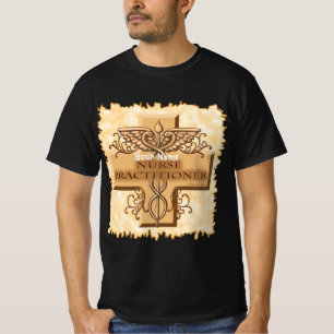 Nurse Practitioner Cross Caduceus T-shirt