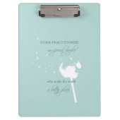 Nurse Practitioner Dandelion Klembord (Voorkant)