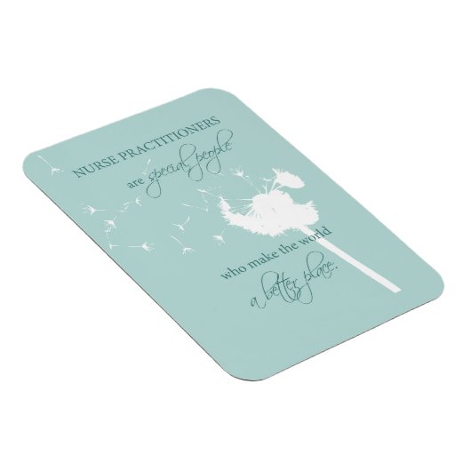 Nurse Practitioner Dandelion Magneet (Rechterzijde)