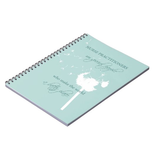 Nurse Practitioner Dandelion Notitieboek (Linkerzijde)