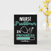 Nurse Practitioner Gifts Kleding Co. Nurse Practit Kaart (Gele Bloem)