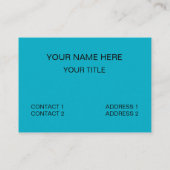 Nurse Practitioner Healthcare Professional Visitekaartje (Achterkant)