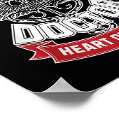 Nurse Practitioner - Hersenen van een arts, hart v Poster (Hoek)