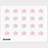 Nurse Practitioner In Progress 2 Vierkante Sticker (Vel)