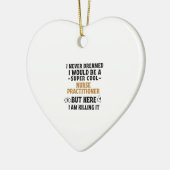 NURSE PRACTITIONER KERAMISCH ORNAMENT (Links)