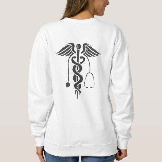 Nurse Practitioner NP apparel Trui (Achterkant)