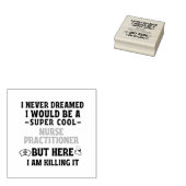 NURSE PRACTITIONER RUBBERSTEMPEL (Gestempeld)