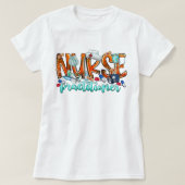nurse practitioner t-shirt, nursing day t-shirt (Design voorkant)