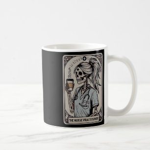 Nurse Practitioner Tarot Kaart Skeleton Halloween Koffiemok