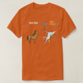 Nurse Practitioner Unicorn Danspole Funny Unic T-shirt (Design voorkant)