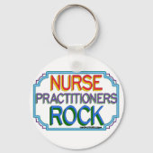 Nurse Practitioners Rock Sleutelhanger (Voorkant)
