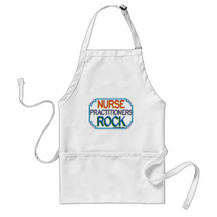 Nurse Practitioners Rock Standaard Schort