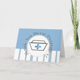 Nurse Preceptor bedankkaart Kaart