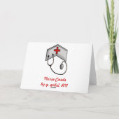 Nurse Preceptor "Bedankt" cadeautjes Bedankkaart (Achterkant)