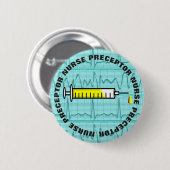 Nurse preceptor Buttonnen Ronde Button 5,7 Cm (Voorkant /achterkant)