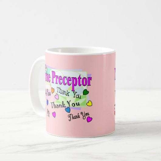 Nurse Preceptor DANK U Koffiemok (Voorkant links)