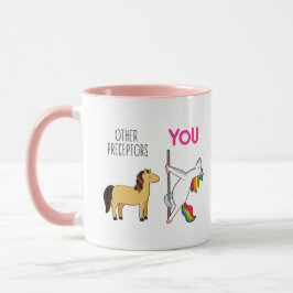 Nurse Preceptor Funny Unicorn Coffee Mok