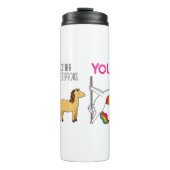 Nurse Preceptor Funny Unicorn Thermosbeker (Voorkant)