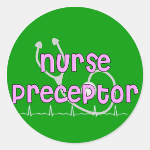 Nurse Preceptor Gifts Ronde Sticker