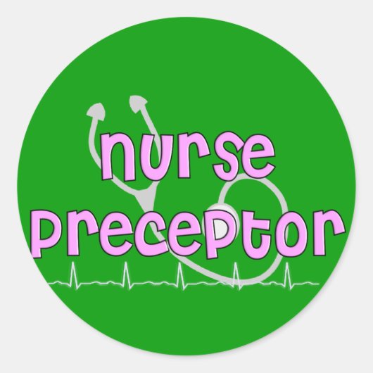 Nurse Preceptor Gifts Ronde Sticker (Voorkant)