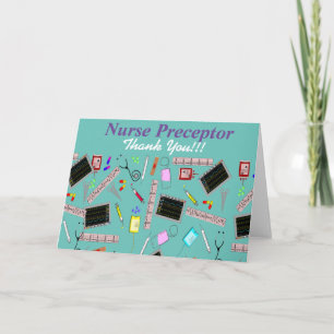 Nurse Preceptor THANK YOU 3 Bedankkaart
