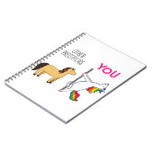 Nurse Preceptor Unicorn Funny Notitieboek (Linkerzijde)