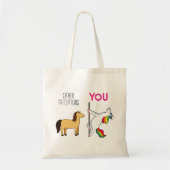Nurse Preceptor Unicorn Funny Tote Bag (Voorkant)