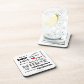 Nurse Pride-Attributes Onderzetter (Rechterzijde)