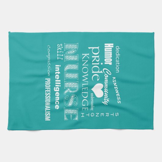 Nurse Pride-Attributes/Turquoise Theedoek (Horizontaal)