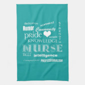 Nurse Pride-Attributes/Turquoise Theedoek (Verticaal)