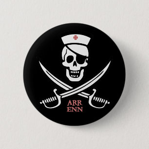 Nurse Rackam Ronde Button 5,7 Cm