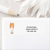 Nurse Return Address Labels voor zorgverleners (Insitu)