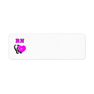 Nurse RN Care Etiket