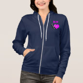 Nurse RN Cares Hoodie (Voorkant)