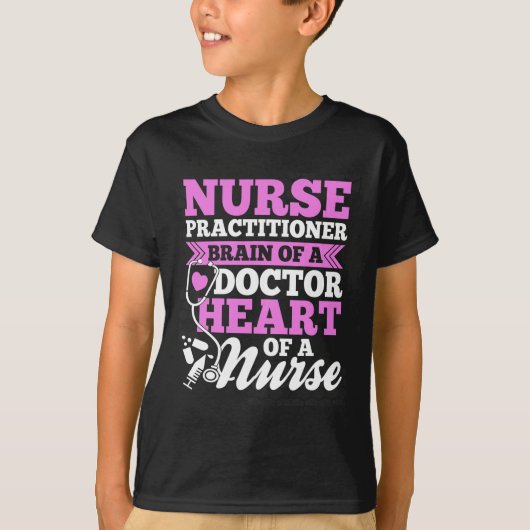 Nurse S Nurse Practitioner Black Small Clic Fit CR T-shirt (Voorkant)