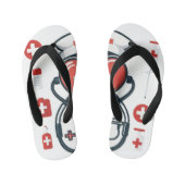 Nurse Sandal Collection - Comfort Meets Care Kinder Teenslippers (Voetbed)