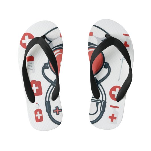 Nurse Sandal Collection - Comfort Meets Care Kinder Teenslippers (Voetbed)