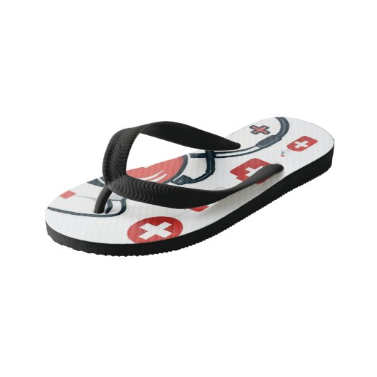 Nurse Sandal Collection - Comfort Meets Care Kinder Teenslippers (Schuin)