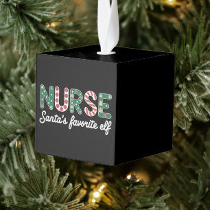 Nurse Santa's favoriete Elf Life-verpleegster-dagg Decoratie