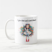 Nurse sayings- I give shots and second chances Mug Koffiemok (Links)