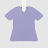Nurse Scrubs Ornament - gepersonaliseerde medische (achterkant)