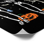 Nurse Skeleton Halloween Healthcare 1 Poster (Hoek)