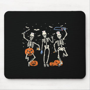 Nurse Skeleton Halloween Healthcare 2 Muismat