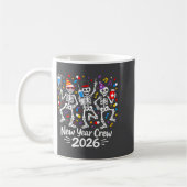 Nurse Skeleton New Year Crew 2026 Funny Er Icu Par Koffiemok (Links)