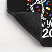 Nurse Skeleton New Year Crew 2026 Funny Er Icu Par Muismat (Hoek)