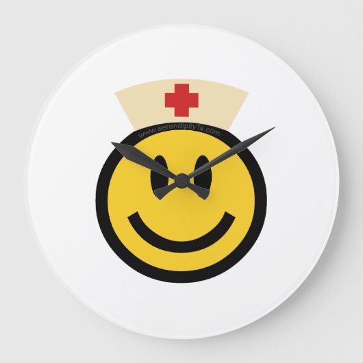Nurse Smile Grote Klok (Voorkant)