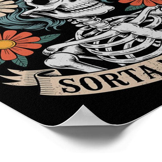 Nurse Sorta Ratchet Sorta Nightingale Skeleton Hal Poster (Hoek)