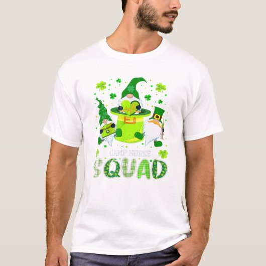 Nurse Squad Nursing St Patrick T-shirt (Voorkant)