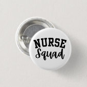 Nurse Squad Ronde Button 3,2 Cm (Voorkant /achterkant)